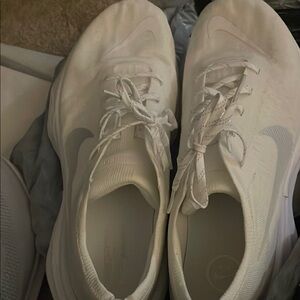 Nike White Running Shoes
